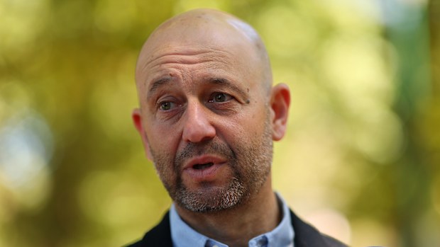 MELBOURNE, AUSTRALIA - DECEMBER 28: Todd Greenberg speaks to media during the Summer Fest Fan Zone in Yarra Park   on December 28, 2025 in Melbourne, Australia. (Photo by Morgan Hancock/Getty Images for Cricket Australia)