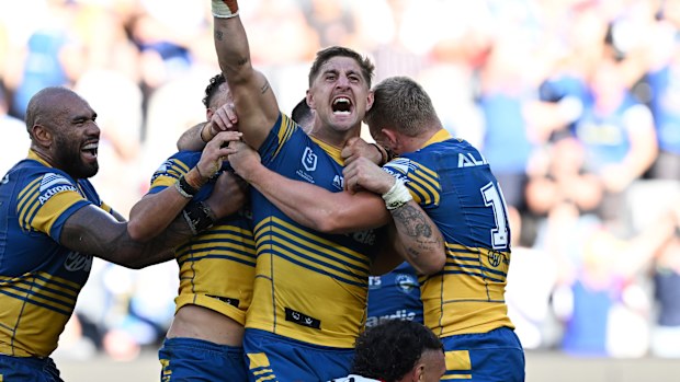 An ecstatic Zac Lomax.
