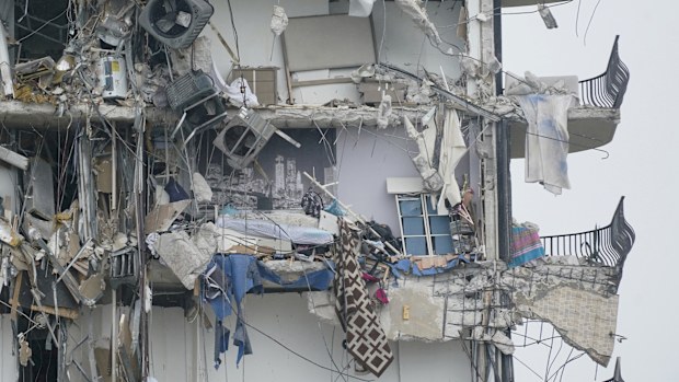 A Miami apartment building has collapsed, with dozens missing.