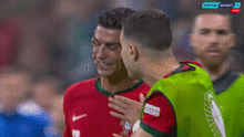 Ronaldo burst into tears after he missed a late penalty.