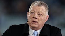 SYDNEY, AUSTRALIA - JUNE 08:  Commentator and General Manager of the Canterbury-Bankstown Bulldogs Phil Gould looks on during game one of the 2022 State of Origin series between the New South Wales Blues and the Queensland Maroons at Accor Stadium on June 08, 2022, in Sydney, Australia. (Photo by Mark Kolbe/Getty Images)
