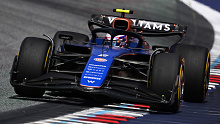 Logan Sargeant of the United States driving the No.2 Williams FW46 at the Red Bull Ring.