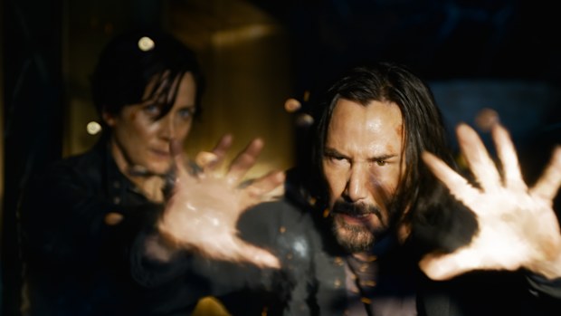 Keanu Reeves returns in The Matrix: Resurrections.