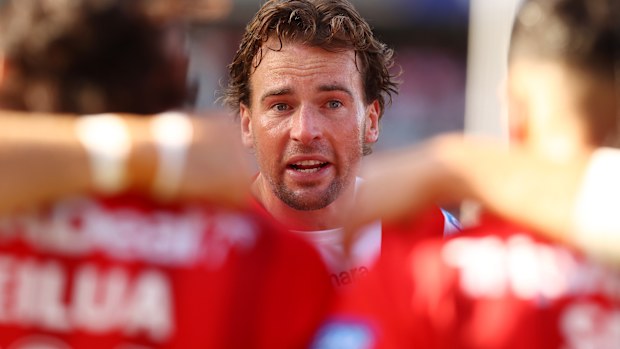 WOLLONGONG, AUSTRALIA - MARCH 14: Clinton Gutherson of the Dragons its pictured before the round two NRL match between St George Illawarra Dragons and Melbourne Storm at WIN Stadium, on March 14, 2026, in Wollongong, Australia. (Photo by Mark Nolan/Getty Images)