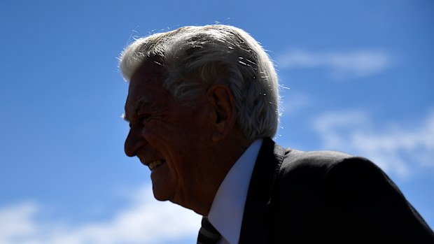 Mr Hawke was the most successful Labor leader, taking the party to four straight federal election wins. (AAP)