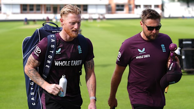 Ben Stokes and Brendon McCullum.