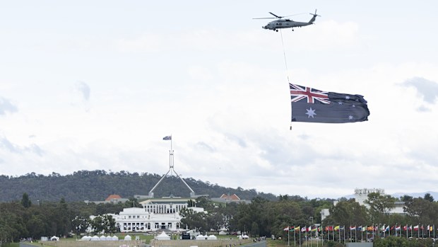 Canberra will host the annual Flag Raising and Citizenship ceremony on the shores of Lake Burley Griffin.