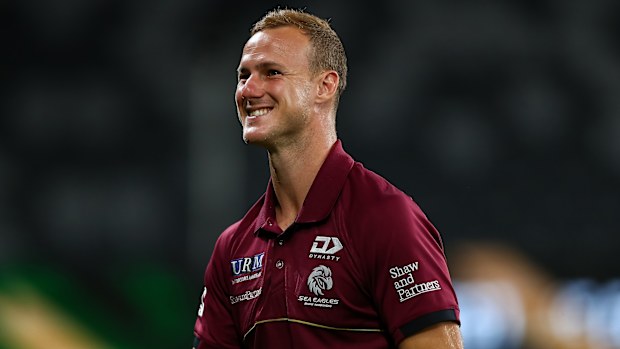 Manly Sea Eagles kaptanı ve oyun kurucu Daly Cherry-Evans.