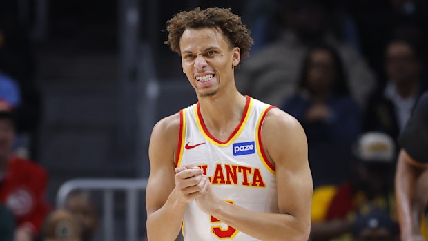 Dyson Daniels of the Atlanta Hawks.