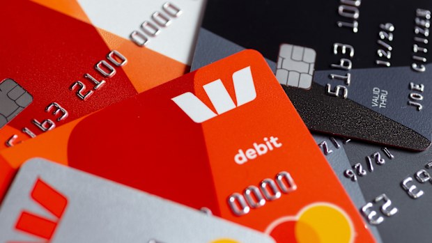 Westpac debit cards.
