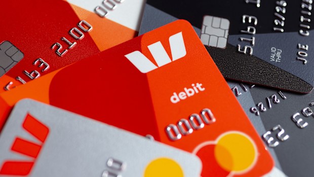 Westpac debit cards.