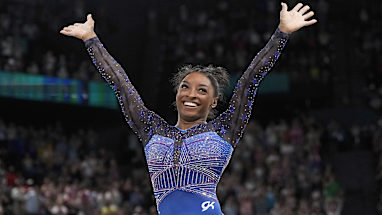 9. Simone Biles, Gymnastics