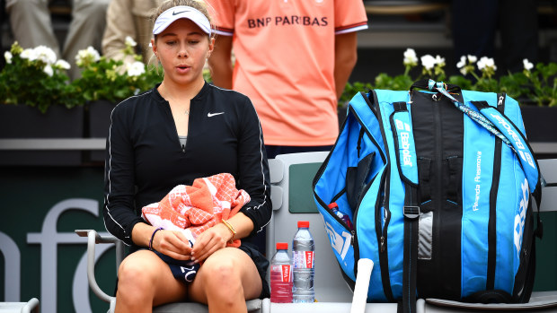 Amanda Anisimova pushed Ash Barty all the way in last year's French Open semi.