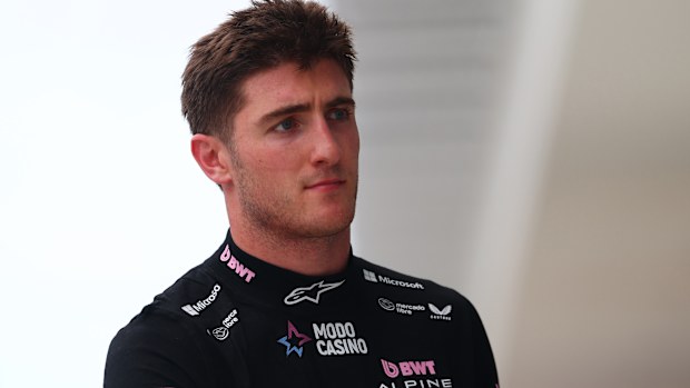 Fourteenth placed qualifier Jack Doohan of Australia and Alpine F1 looks on in the Pitlane during qualifying ahead of the F1 Grand Prix of Miami at Miami International Autodrome on May 03, 2025 in Miami, Florida. (Photo by Bryn Lennon - Formula 1/Formula 1 via Getty Images)