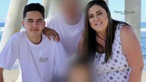 The heartbroken family of a budding rugby star who was killed in a Perth car crash has gathered at a makeshift memorial after rushing to Western Australia from interstate and overseas.
Malakai Chase, 19, is being remembered for his "cheeky nature", as it was revealed his mother was unable to say goodbye.