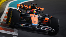 Oscar Piastri of Australia driving the (81) McLaren MCL60 Mercedes on track during the F1 Grand Prix of Miami at Miami International Autodrome on May 07, 2023 in Miami, Florida. (Photo by Clive Mason - Formula 1/Formula 1 via Getty Images)