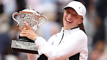 <p>Iga Swiatek's rise to the top of the world-rankings has been nothing short of astonishing.</p><p>The Pole was only 15 when she turned pro in 2016, and then came through qualifying to win her maiden title on her professional debut. </p><p>She broke into the top-100 in 2019 aged only 17.</p><p>Swiatek is the Queen of Clay. She's won three of the past four Roland-Garros crowns, and also won the 2022 US Open.</p><p>With her first Roland-Garros victory in 2020, Swiatek announced her arrival on the world stage. At No.54, she was the lowest-ranked champion in the history of the WTA rankings, and the youngest champ since Rafael Nadal in 2005.</p><p>S﻿wiatek inherited the world No.1 ranking after Ash Barty's retirement, and she would hold it for the next 75 weeks – the third-longest streak at the for a player in their first stint.</p><p>She's got 17 WTA titles to her name to go with her four slams.﻿</p><p>Given she's still only ﻿22, there is little doubt Swiatek will finish her career significantly further up this list.</p>