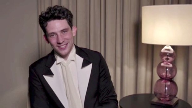 Josh O'Connor, winner of Best Performance by an Actor in a Television Series Drama for "The Crown".
