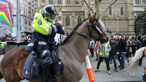 Melbourne lockdown protests