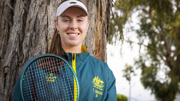 Talia Gibson in Hobart.