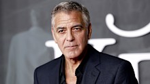 LOS ANGELES, CALIFORNIA - NOVEMBER 11: George Clooney attends the Los Angeles premiere of Netflix's "Jay Kelly" at The Egyptian Theatre Hollywood on November 11, 2025 in Los Angeles, California. (Photo by Frazer Harrison/Getty Images)