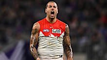 The veteran Swans forward has kicked seven goals in his last three games