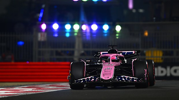 Jack Doohan of Australia driving the (61) Alpine F1 A524 Renault on track during practice ahead of the F1 Grand Prix of Abu Dhabi at Yas Marina Circuit on December 06, 2024 in Abu Dhabi, United Arab Emirates. (Photo by Clive Mason/Getty Images)
