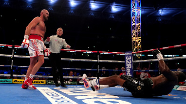 'Even Lennox Lewis would be proud of that'