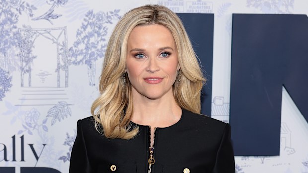 NEW YORK, NEW YORK - JANUARY 28:  Reese Witherspoon attends the "You're Cordially Invited" New York screening at Jazz at Lincoln Center on January 28, 2025 in New York City. (Photo by Dimitrios Kambouris/Getty Images)