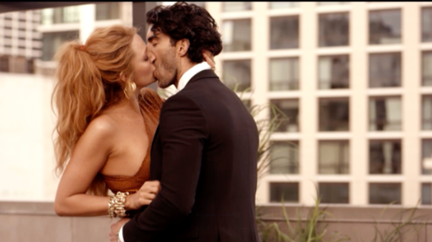 Blake Lively and Justin Baldoni in a scene from This Is Us.