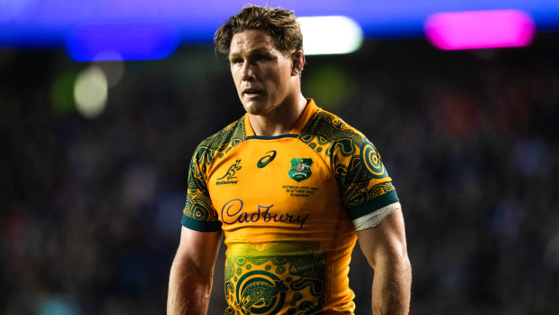 Michael Hooper in Edinburgh.