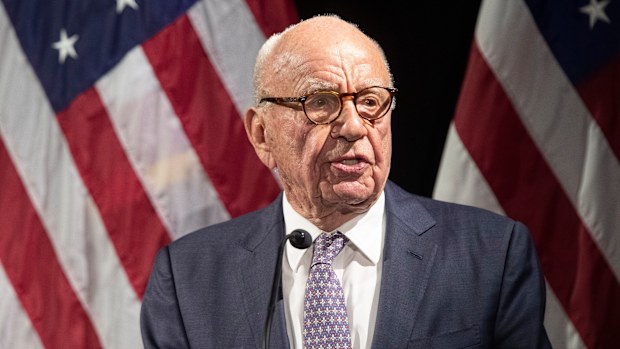 Rupert Murdoch was one of the investors in Ms Holme's venture Theranos. 