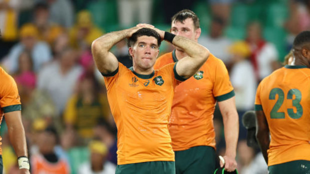 Ben Donaldson de Australia estaba deprimido.