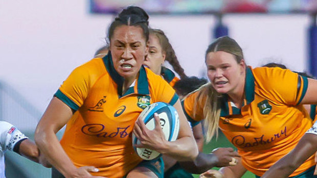 Siokapesi Palu of Australia in Suva.