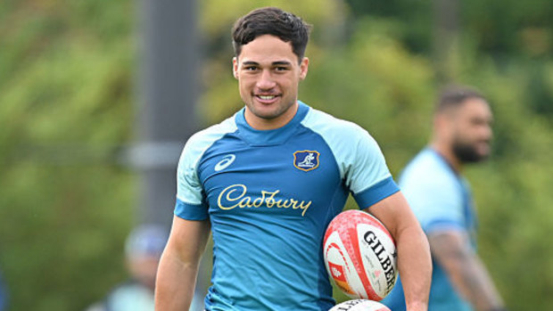 Kalani Thomas in action in Urayasu.