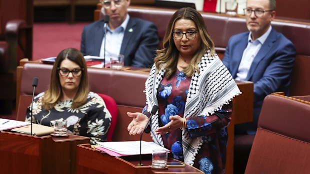 Greens Senator in NSW Mehreen Faruqi drew the ire of One Nation Senator from Queensland Pauline Hanson in 2022 for tweets she made about Queen Elizabeth II after her death.