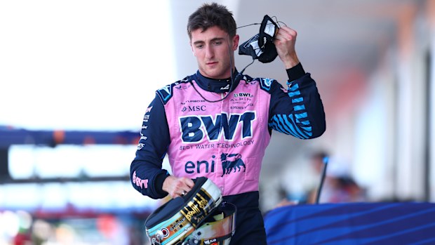 Jack Doohan walks in the Pitlane during sprint qualifying ahead of the Miami Grand Prix. 