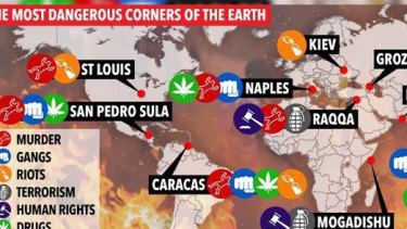 dangerous perth most australia cities look lists map places