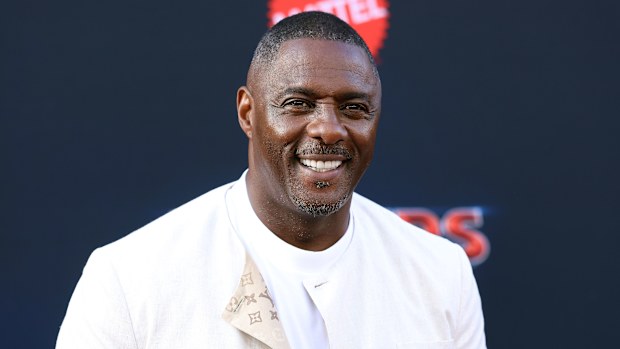Idris Elba attends the Los Angeles Premiere of Amazon MGM Studios "Masters Of The Universe" at TCL Chinese Theatre on May 18, 2026 in Hollywood, California.