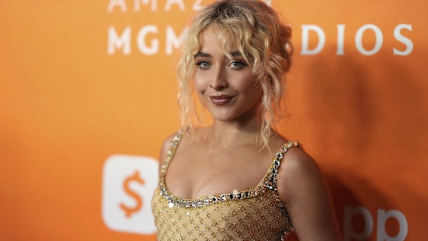 Sabrina Carpenter arrives at Variety's Power of Young Hollywood on Thursday, Aug. 8, 2024, in Los Angeles. 