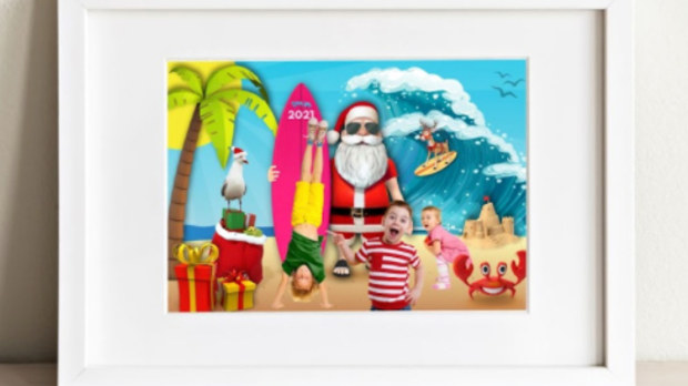 Grab Lab augmented reality Santa photos are so 2021