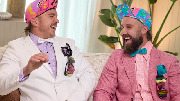 [EMBARGOED UNTIL TONIGHT] The Block 2024 Auction Day Ricky and Haydn