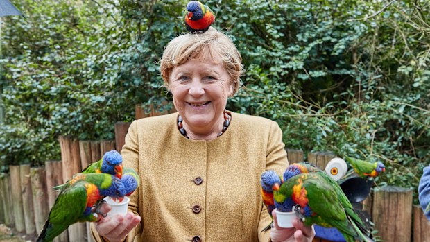 German Chancellor Angela Merkel