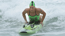 Georgia Miller in action.