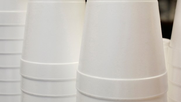 Styrofoam containers