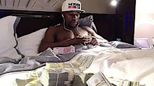 Mayweather celebrated his first victory Pacquiao by dropping $654,000 on a shopping spree in New York.