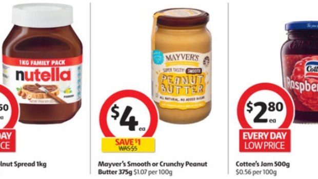 Coles is selling all your favourite spreads for half price this week.