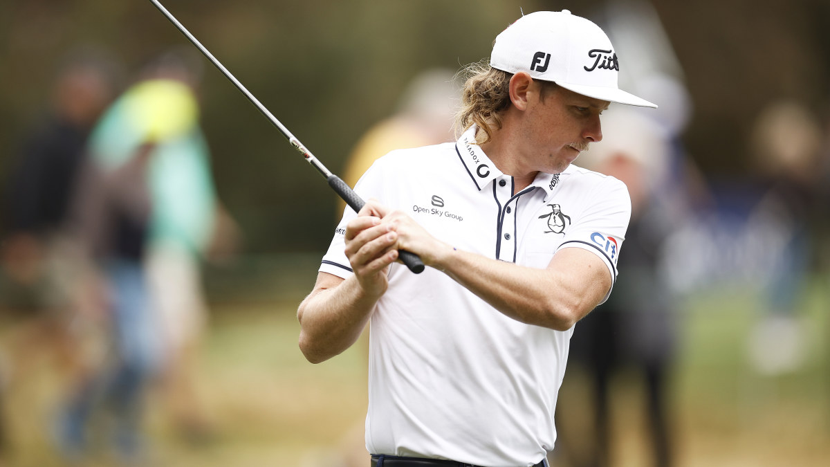Australian Open golf 2022 Cameron Smith rubbish first round