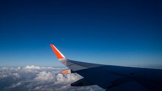 Generic plane, flight, Jetstar, Sydney airport. 19th January 2021 Photo Louise Kennerley