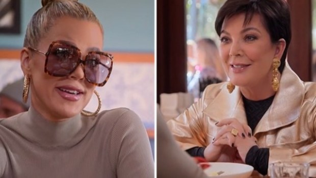 Khloé Kardashian asks mum Kris Jenner if she secretly married boyfriend Corey Gamble.